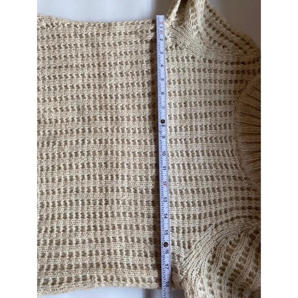 Anthropologie Field Flower Knit Crew Neck Sweater - Picture 9 of 9